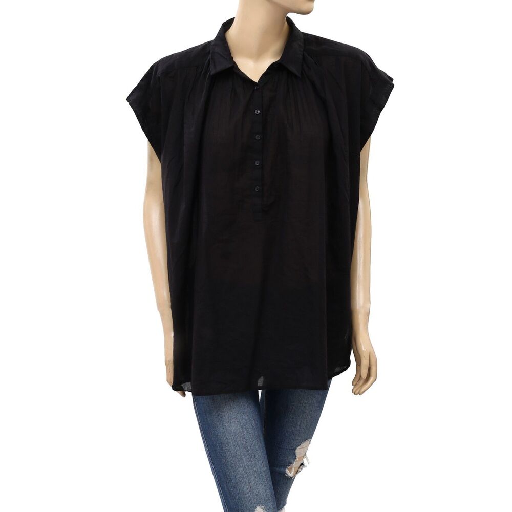 Nili Lotan Normandy Shirt Tunic Top Kimono Formal Cotton Oversized L New 280968 - Picture 5 of 8